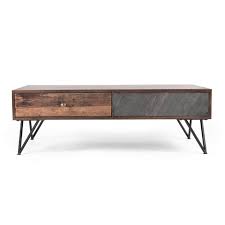 Coffee table vintage | round cocktail table for living room, bedroom | solid teak top with mango wood base 23.6 x 15.7 by estahome 4.1 out of 5 stars 4 $171.99 $ 171. Statham Handcrafted Boho Mango Wood Coffee Table With Drawers Umber Brown Christopher Knight Home Target