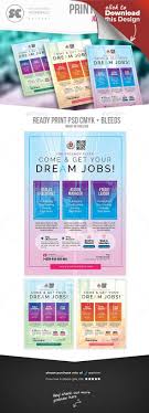 Job Vacancy Flyer Flyer Template Business Brochure Template Design