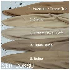 Kami berharap postingan contoh rumah warna beige diatas bisa bermanfaat buat kalian. Bisa Cod 80 Warna Jilbab Segiempat Basic Voal Umama Etalase 1 Shopee Indonesia