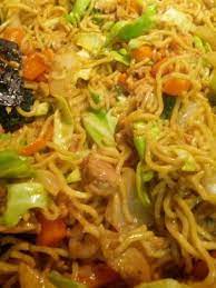 Chicken And Shrimp Yakisoba Recipe We Make Ours A Little Bit Different Than This But It Truly Is Del Yakisoba Recipe Chicken And Shrimp Shrimp Yakisoba Recipe