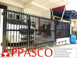 Spesialis, pintu gerbang, pagar besi, besi tempa, pagar klasik, pagar rumah, rumah mewah, desain khusus, ornamen, alferon, unik, terbaru, modern. Pagar Minimalis Vertikal Di Pondok Cabe Jual Kanopi Tralis