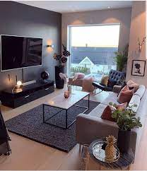 Living Room Sofa Home Decoration Lighting Storagetv Background Wall Wall Decoration Wall Han Living Room Warm Cute Living Room Living Room Decor Apartment