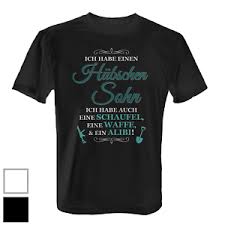 Hübscher Sohn Herren T Shirt Shirt Spruch Geschenk Idee Geburtstag