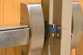 Jun 12, 2020 · to unlock any of the exterior doors, first press and hold the push bar in. Safe Latch For Panic Or Crash Bar Doors Safe Latch