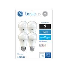 Fluorescent bulbs can't be dimmed. General Electric 4pk 60w Ca Basic Led Light Bulb Daylight Non Dimming Reg Life Target
