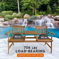 Check spelling or type a new query. Fashionable Warm House Outdoor Furniture Patio Garden Bench Chair Patio Conversation Sets Outdoor Patio Loveseat Set Solid Eucalyptus Wood With Umbrella Hole Table For Pool Beach Backyard Balcony Garden Outdoor Clients