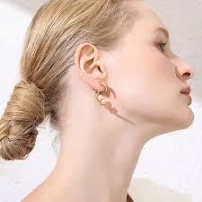 Rose Dorn Perle Stud Ohrringe Für Frauen 18K Gold Überzogene Spike Blume  Ohrringe Modeschmuck Ohrringe E191127