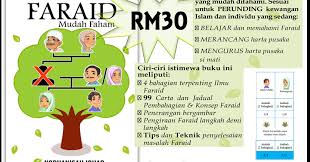 Tapi tak ramai tau cara kira pembahagian harta pusaka mengikut sistem faraid ni dengan betul. Buku Faraid Mudah Faham Langkah Pertama Belajar Faraid