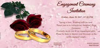 We liked how this family decided to get a creative engagement invitation with a quote. Free Engagement Invitation Card Maker Online Invitations