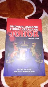 The key factors of their protest were because all sultans of malay states would lose their power as the ruler of their respectable states. Undang Undang Tubuh Kerajaan Johor 1312 1895 Shopee Malaysia
