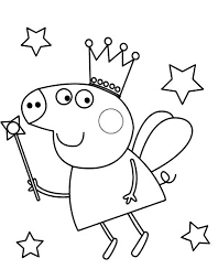 Peppa Pig Para Colorear Hada