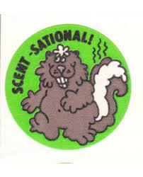 Find great deals on ebay for 80s scratch and sniff stickers. Vintage Trend Matte Scratch And Sniff Skunk Sticker 80 S Etsy