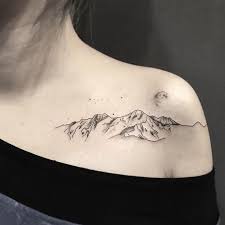 100 Trend Aquarell Blumen Tattoo Ideen Fur Frauen Berg Tattoos Landschaftstattoo Rippen Tattoos