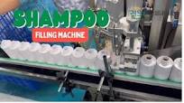 SHAMPOO FILLING MACHINE / SHOWER GEL FILLING MACHINE / LAUNDRY DETERGENT  FILLING AND CAPPING LINE