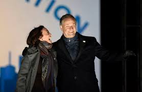 Emhoff is a lawyer, father, adept instagram husband, and kamala harris's number one fan. Doug Emhoff Husband Of Kamala Harris Celebrates Victory New York Daily News