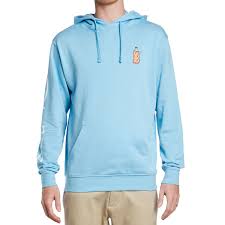 Dgk 40 Oz Custom Fleece Hoodie Light Blue
