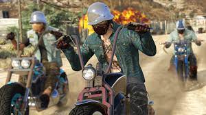 Gta Online Bikers Dlc How To Form A Motorcycle Club Do Work Become President Ride In Formation Vg247