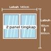 Tingkap ialah satu bukaan yang dibuat pada tembok. 1