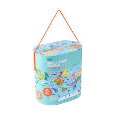 World Map Puzzle Set Kmart