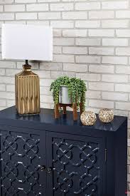 Metal Planter With Cement Spray Paint