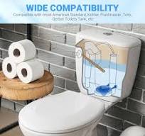 Universal Toilet Flapper Replacement 2 Inch - Compatible with Most American  Standard Kohler Fluidmaster Toto Gerber Toilets Tank Water Saving Rubber ...