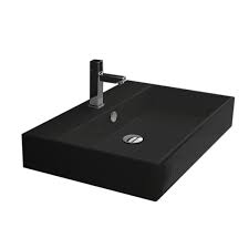 Shop decorplanet.com today for an extensive collection of drop in sinks! Ws Bath Collections Unlimited 60 Matte Black Wall Mounted Vessel Bathroom Sink 23 6 Modo Bath