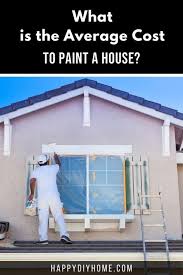 Homeowners report that painting a home's exterior costs an average of $2,982 with a typical range between $1,775 and $4,232.the average price per square foot ranges from $0.50 to $3.50 depending on your location, condition of your exterior and accessibility. What Is The Average Cost To Paint A House Happy Diy Home