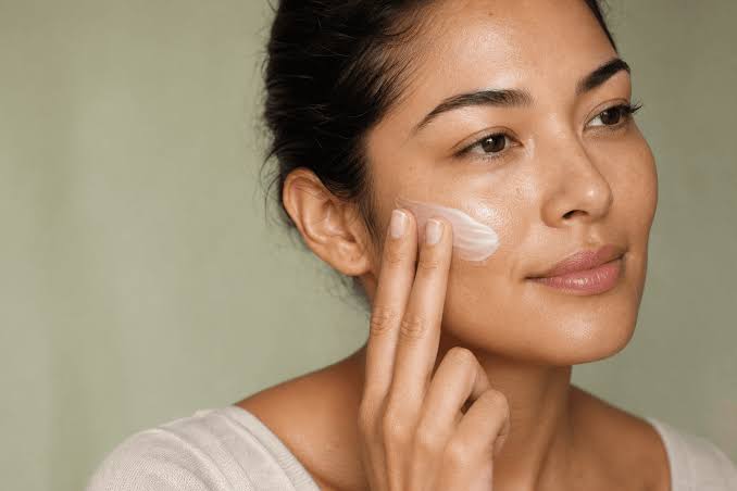 Skincare products used as part of a gentle skin barrier support routine