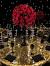 Black Gold And Red Birthday Party Decorations