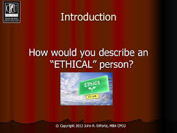 Ethics And Contemporary Issues In Insurance Ppt Download