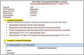 Maybe you would like to learn more about one of these? Rpp 1 Lembar Matematika Kelas 9 Semester 1 Dan 2 Mode Daring Revisi 2020 Situs Guru