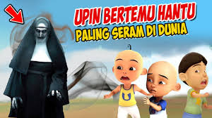 Opah kesurupan hantu jahat waduh upin ipin seneng kali yaa opah kesurupan hantu jahat hehe jadi opah kesurupan hantu. Upin Ipin Bertemu Hantu Paling Seram Di Dunia Ipin Takut Gta Lucu Youtube