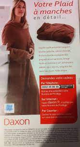 Toutes les réductions daxon : Code Promo Daxon Cadeau Le Plaid A Manches Et 20 De Reduction Et Frais De Port Gratuit Sans Condition