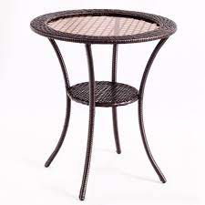 Cofee table 25 elegant round wicker coffee table glass top, source: Round Rattan Wicker Glass Top Steel Frame Coffee Table