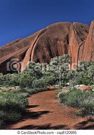 Uluru is located west of the simpson desert, pretty much smack bang in the centre of australia, and the closest city. Uluru Ayers Rock Australia Red Rocks Canstock