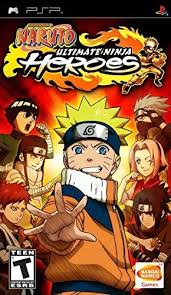 Naruto Ultimate Ninja Heroes Sony Psp Naruto Psp Hero Games