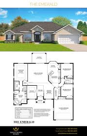 The Emerald Triple Crown Homes Family House Plans Bedroom House Plans House Design