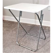 There are plenty of types of trays you can pick from, travel tray for car seats for instance those comprised of paper or plastic. Folding Tv And Snack Tray Table White Set Of 2 Walmart Com Walmart Com