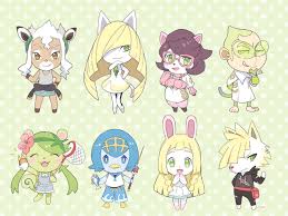 Animal Crossing Styled Pokemon Sun And Moon Animal Crossing Fan Art Pokemon Animal Crossing Characters