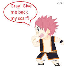 After quickly befriending one another, natsu recruited lucy into his infamous guild, fairy tail. Fairy Tail Chibi Natsu Gif By Lilykilpatrickart On Deviantart