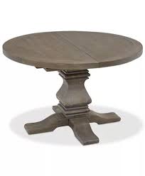 Furniture Tristan Round Expandable Dining Table Created For Macy S Reviews Furniture Macy S Round Extendable Dining Table Kitchen Table Settings Dining Table Decor