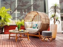 5 out of 5 stars. Orza Outdoor Rattan Daybed Set Synthetic Rattan Furniture