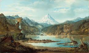 Mountain Landscape With Indians Detroit Institute Of Arts Museum