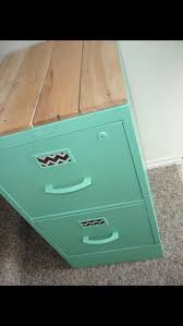 Upcycle An Old Filing Cabinet Like The Idea To Add Wood To Top Of This Filing Cabinet Makes It Look More Like A Pi Diy Furniture Furniture Diy Filing Cabinet