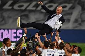Zinedine Zidane Finds His Ultimate Fulfilment After Real Madrid S Title Real Madrid The Guardian