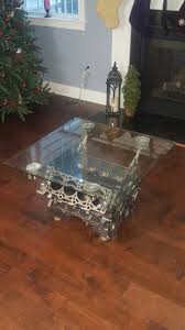 5 4l V8 Ford Engine Block Coffee Table Made By 4ever Young Customs Coffee Table Table Decor
