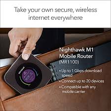 It can be unlocked quickly and easily with a simple code without losing the guarantee, it is a safe and 100% effective service. Netgear Nighthawk M1 Mobile Hotspot 4g Lte Router Mr1100 100nas Up To 1gbps Speed Connect