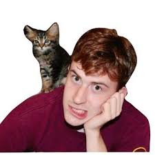 Joe Mazzello with cat sticker" Sticker for Sale by aminor8a