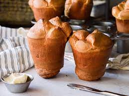 How To Make Popovers With A Blender Popover Recipe Popovers Homemade Popovers