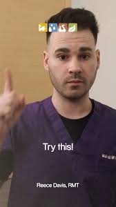 Levator scapula pain can come from hunching over your desk, long drives, or  even stress. Reece Davis, RMT, shares an easy stretch to help prevent and  manage that pesky discomfort. Don’t wait—book with ...